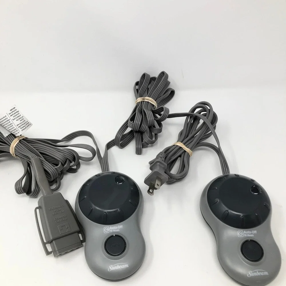 Sunbeam PAC-449-1 S85KQA Dual Controllers 4-Pin 10 Heat Settings Tested